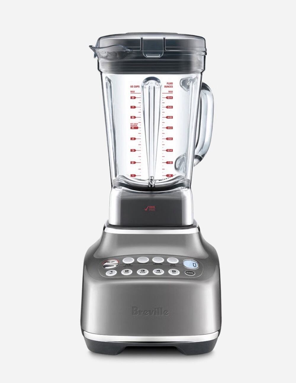 NEW Breville The Q Blender BBL820SHY1BUS1 Smoked Hickory 1800W Sealed